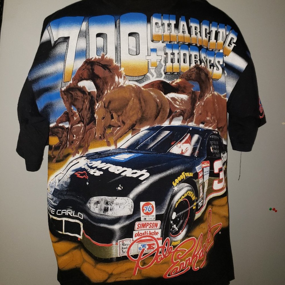 Vintage Dale Earnhardt Sr. "700 Charging Horses" Tee